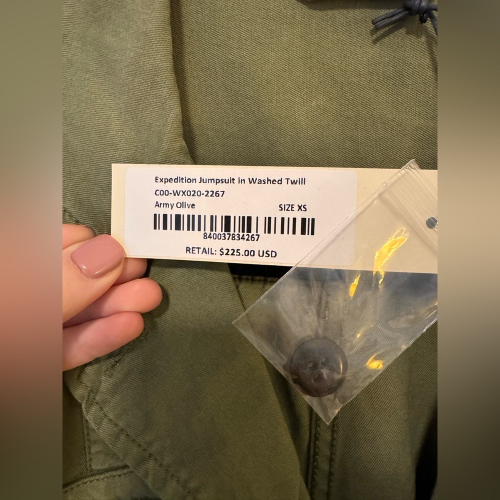 Alex Mill Expedition Jumpsuit in Washed Twill - Picture 7 of 8